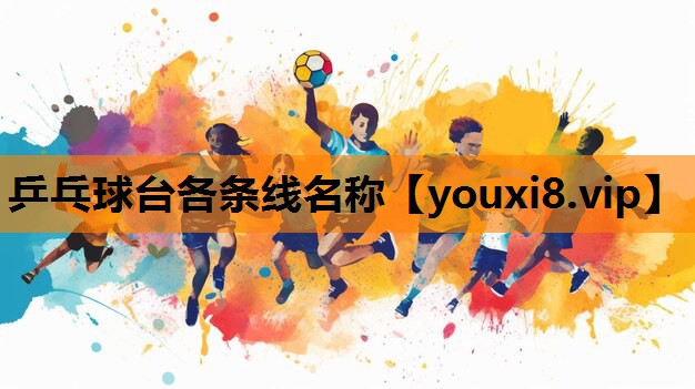 乒乓球台各条线名称